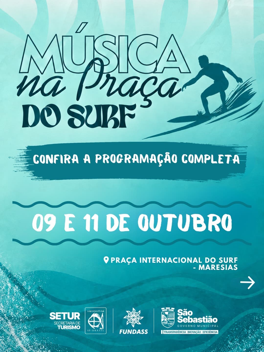 Música na Praça do Surf