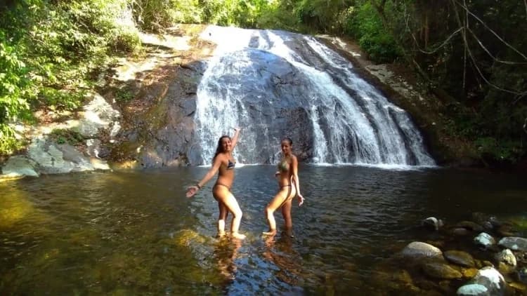Trilha da Cachoeira das 7 Quedas